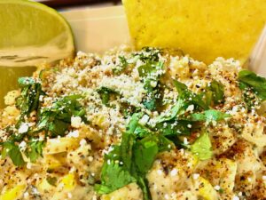 Traeger Smoked Mexican Street Corn