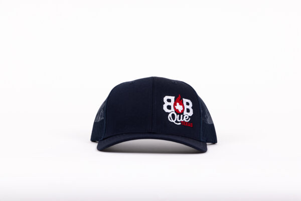 BBQUE TEXAS Navy Trucker Hat - Image 2