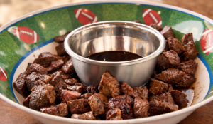 Sous Vide Steak Bites with Smoky Whiskey Glaze